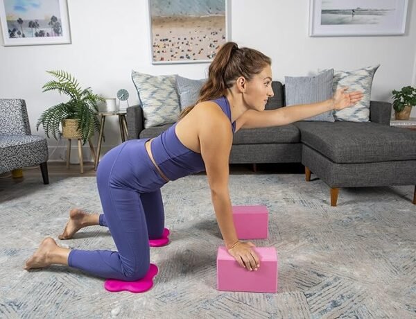 Yoga Blocks 2-Pack – High-Density Foam for Stretching and Support - Image 5